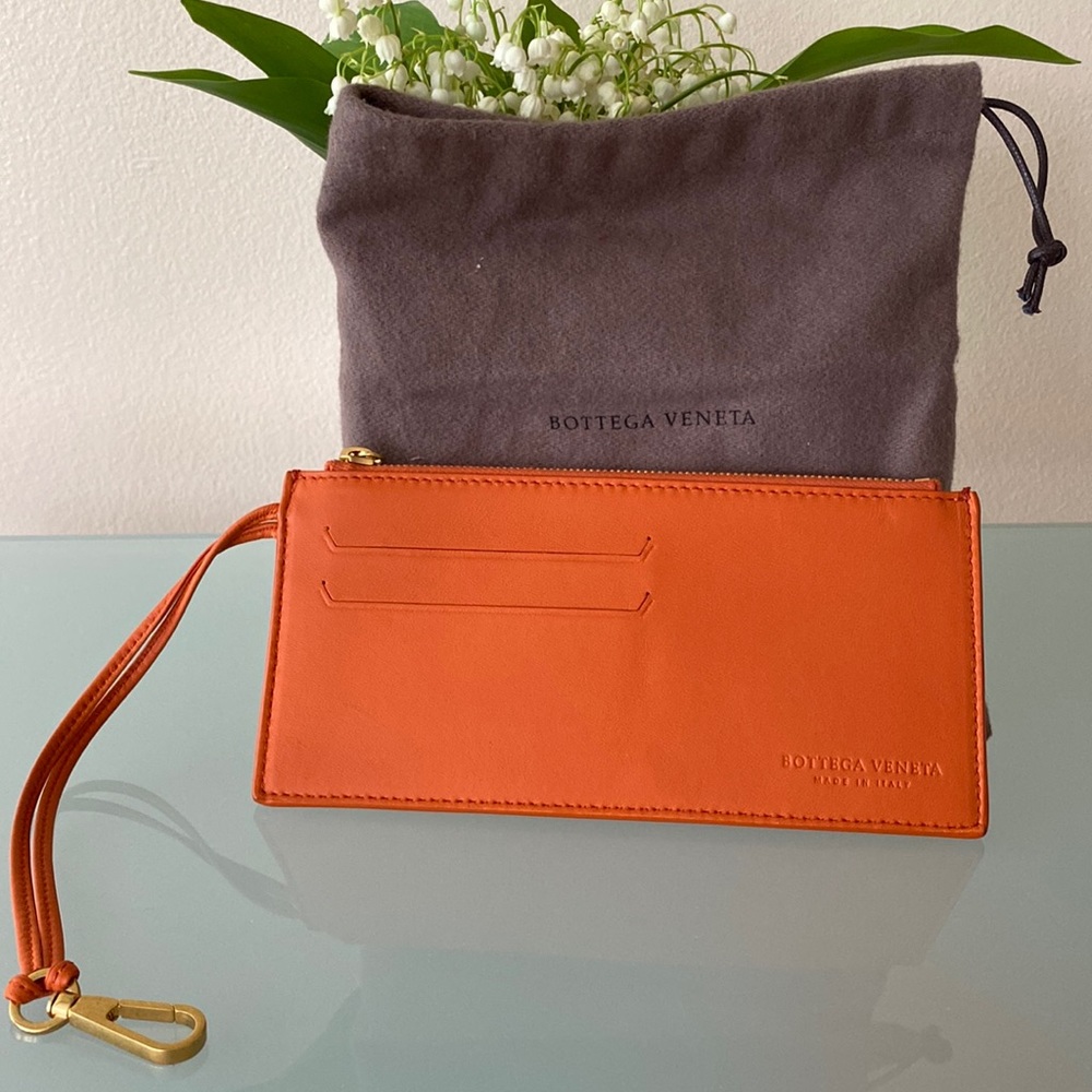 NWT Auth Bottega VENETA Wallet/clutch/credit card holder,handbag ITALY